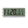 Calendario Electrónico de LCD, Reloj con Pantalla de LCD, Pintura Decorativa, Calendario Perpetuo, Reloj de Pared, Temperatura, Semana, Accesorios, Pantalla