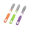 Pelador Multifuncional 2 en 1 Raspador de Frutas Raspador de Escamas de Pescado Plástico Doméstico de Colores Pelador de Melón Cuchillo Pelador de Cocina