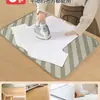 Tabla de planchar para uso doméstico, plegable, para cama, planchado de ropa, tela con aislamiento térmico, guantes anti-quemaduras de mano, tabla de planchar colgante