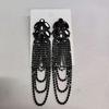 Pendientes de Borla con Forma de Gota de Agua y Mariposa Incrustados de Diamantes de Lujo y Exquisitos Pendientes de Princesa Dulce para Mujer Pendientes Explosivos Transfronterizos Europeos y Americanos