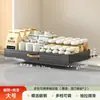 Estante retráctil de cocina extraíble para almacenamiento debajo del gabinete del fregadero Caja de almacenamiento para especias Canasta extraíble para gabinete Cajón Utensilios