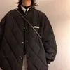 Chaqueta de Algodón Acolchada para Hombre Invierno Retro Americano Chaqueta de Béisbol Abrigo de Algodón Marca de Moda Abrigo de Algodón Engrosado Versátil para Pareja