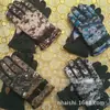 Guantes de montar venta al por menor guantes de invierno venta al por mayor camuflaje engrosado guantes para hombre venta al por mayor terciopelo cálido para ciclismo impermeables