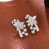 Cao Shi Estilo K de la Joyería Más Vendida en Forma de Estrella, Pendientes Dulces Brillantes Populares, Joyería de Moda de Gama Alta de Estilo de Lujo Accesible