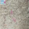 Em estoque: veludo pêssego, veludo em relevo, tecido de veludo com estampa de pena de pássaro, tecido para luvas de pelúcia, veludo escovado, tecido para brinquedos de pelúcia