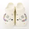 Transfronterizo Nuevo Desmontable Flor de Chanel Amor Mariposa Corazón de Melocotón Accesorios Zapatos con Agujeros Hebilla de Zapato Diy Traje