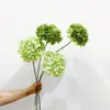 Hortênsia de simulação 3D de ramo único avançado decoração de flor falsa arranjo de flores atacado hortênsia diamante decoração de flor de casamento sala de estar