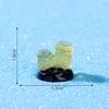 Novo micropaisagem transfronteiriça, aquário de corais luminosos, paisagismo oceânico, acessórios de decoração faça você mesmo, mini ornamentos pequenos