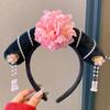 Banda para el cabello con bandera noble, accesorios para el cabello de palacio antiguo, tocados, diadema para niñas, tarjeta para el cabello, ropa Han antigua