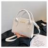 Personalizado Nuevo Estilo Occidental Simple Casual Portátil Verano Color Sólido Nueva Moda 2024 Bolso Pequeño Cuadrado de Hombro Cruzado para Mujer