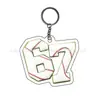 Chaveiro Elemento 67 Roubo Cerebral Transfronteiriço Padrão Pingente Acrílico Liso Pingente Plano para Mochila