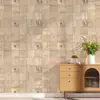 Papel Pintado Imitación Madera Espiga Retro Americano Impermeable y a Prueba de Humedad Dormitorio Sala de Estar Papel Pintado Imitación Madera Autoadhesivo Venta al por Mayor
