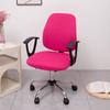 Funda para Silla Dividida Silla Giratoria de Oficina Silla de Computadora para el Hogar Funda para Reposabrazos Elástica para Asiento de Silla Funda Universal para Taburete Cubierta