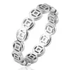 Anillo de Moneda de Cobre de Acero de Titanio que No se Desvanece para Atraer Riqueza y Transferir Joyería de Acero Inoxidable Anillo Personalizado de Oro de 18 Quilates para Hombres y Mujeres