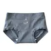 Pantaletas Dulces Nuevas para Mujer 10A Antibacterianas, Refuerzo Extendido de Algodón Puro, Cintura Media, Braguitas Cómodas y Transpirables para Niñas