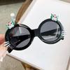 Gafas de sol para niños, juguetes, súper lindas gafas de sol de dibujos animados para niñas, gafas de sol personalizadas para bebés, gafas de sol, parasol con protección UV