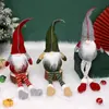 Decoração de Festa de Festival de Velho Sem Rosto de Natal Nórdico Ornamento Rudolph de Pernas Longas Boneca Sem Rosto de Natal