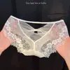 Deusa do Amor Estagiária~Estilo Francês Luxo Leve Feminino Cetim Sexy Renda Malha Vazada Laço Calcinhas Tanga Femininas