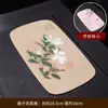 Nueva Alfombrilla Seca de Espuma Estilo Zen Chino Impermeable y Aislante para Mesa de Té