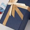 Caja de Regalo con Lazo Cielo Azul y Tierra, Caja de Regalo para Cumpleaños de Niño, Caja de Embalaje para Termo, Caja de Regalo, Caja Vacía, Papel