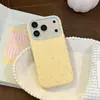 Adecuado para Apple 18Promax Macaron Color Sólido Puntos de Polca Color de Contraste Estilo iPhone Android Teléfono Celular Estuche Blando y Duro Personalización