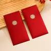 Envelope Vermelho Personalizado Popular Bolo de Aniversário Coroa Dourada Envelope Vermelho Universal Fosco com Opção de Impressão de Logo