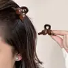 Presilha de cabelo tipo laço estilo coreano para mulheres, mini presilha de garra elegante, presilha de cabelo de princesa fofa, presilha para franja lateral, acessório de cabelo