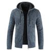 Cárdigan de punto liso de comercio exterior, abrigo para hombre, suéter casual coreano, suéter de manga larga, otoño e invierno, largo, moda masculina
