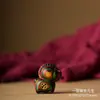 Llavero de Sándalo Verde para Coche que Atrae Dinero Llavero de los Doce Signos del Zodiaco Colgante para Teléfono Colgante para Bolso