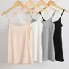 Camisole Básica Modal Preto e Branco Feminina Roupa Íntima Costas Bonitas Verão Sexy Roupa Externa Design Moderno Nicho