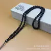 Venta al por mayor del fabricante collar de cuentas de jade de vidrio colgante atado cadena de cuentas colgantes obsidiana calcedonia jadeíta cuerda de colgar línea