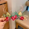 Pinza para el Cabello de Reno Navideño para Mujer Pinza para el Cabello de Fiesta Festiva Accesorio para el Peinado Accesorios de Disfraz Cosplay Lindo Doble Pinza Accesorios para el Cabello