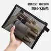 Bolsa de Maquiagem Estrela Bolinhas de Nicho para Mulheres, Grande Capacidade, Versátil para Sair, Bolsa de Mão Portátil, Armazenamento de Cosméticos de Viagem
