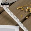 Suministros del Fabricante Cinturón Elástico de Punto de Arroz de Nailon Suave Blanco de 1.0cm Ropa Íntima