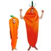 Carnaval halloween zanahoria cosplay cosplay mascarada escenario adulto niños disfraz