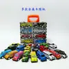 Modelo de Coche de Lata Metálica Transfronterizo 1:Caja de Almacenamiento para Modelos de Autos de Aleación 64 Soporte de Exhibición para Modelos de Autos Infantiles Venta al por Mayor