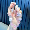 Llavero con cuentas para teléfono móvil, llavero acrílico, colgante para bolso, cadena para estudiantes, regalo pequeño para pareja, venta al por mayor