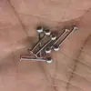 Atacado Transfronteiriço Conjunto de Unhas para Língua de Aço Inoxidável Argola para Umbigo Argola para Nariz em Forma de C Unha para Seio Body Piercing Unha para Lábio Unha para Sobrancelha Europeia e Americana