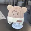 Gorro de Bebé Otoño e Invierno Lindo Gorro de Punto para Bebé Invierno Cálido a Prueba de Viento Lana Protección para los Oídos Gorro Invierno