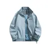 Jaqueta Masculina Estilo Coreano 2026 Nova Moda Transfronteiriça Estilo Primavera Reversível Gola Alta Respirável Solta