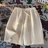 Pantalones cortos Waffe para hombre, de verano, finos, 2024, nuevos, holgados, informales, deportivos, de marca, de playa
