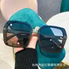 2025 Nueva Moda Tendencia Cuadrado Polvo Brillante Marco Gafas de Sol de Gama Alta para Mujer Polarizadas Personalizadas Tendencia