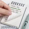 Fábrica de OrigenA7 Cuaderno Espiral Negro Sólido Estudiante Portátil Bolsillo Mini Cuaderno