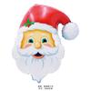 2026 Novo Balão de Filme de Alumínio de Natal Papai Noel Fosco Papai Noel Grande em Pé Balão de Bengala Doce