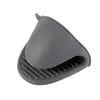 Luvas Antiescaldantes para Churrasqueira, Micro-ondas, Forno, Curvas Espessadas, Amazon Cross-Border, Luvas de Silicone com Forro de Algodão Longo para Uso Doméstico