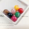 Dulce de dopamina color tarjeta flash fina 16 cuentas sueltas estrellas amor rayas DIY colgante cadena para teléfono móvil material de joyería