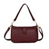 Bolso de Moda Nuevo para Madres de Mediana Edad y Mayores de Guangzhou Hengli, Cartera de Gran Capacidad, Bolso de Cuero Suave Multicapa Cruzado de un Solo Hombro