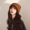 Fábrica comercio exterior invierno mujer lana tejido pelo sombrero cara estilo coreano pareja Estudiante Moda orejeras cálidas