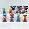 Llavero Colgante de Muñeco Mario Caja Sorpresa Goma Suave Colgante para Llavero de Coche Mario Muñeco para Mochila Escolar Venta al por Mayor