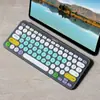 Película para teclado de escritorio K380 para Logitech K380 + Película protectora para teclado PEBBL cubierta antipolvo